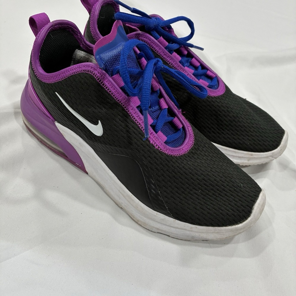 Nike Shoes Womens‎ Size 7 Air Max Motion 2 Running Sneaker Black Cushioned